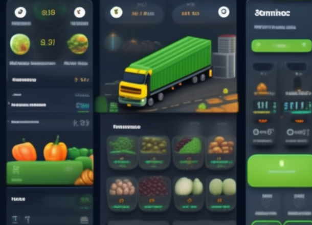 探讨如何开发农产品运输和物流管理的APP，提升农产品配送效率和可追溯性
